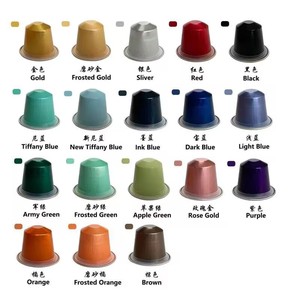 Cápsulas de Café de Aluminio de Venta de Fábrica, Se Aceptan Cápsulas de Café Personalizadas en Tamaño y Color con Tapa de Aluminio - Product Image 5
