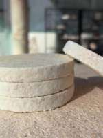 Sous-verre rond en mycélium pour tasses à thé/café, non toxique, biodégradable, pour la maison, décoration de table et accessoires