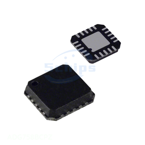 ADG758BCPZ Electronic Component Production Interface 20 WFQFN Exposed Pad, CSP IC MUX 4.5OHM 20LFCSP Original - Product Image 1