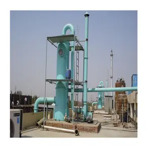 Industrial Gas Scrubber Wet Dust Collector Waste Gas Scrubber Adsorption Column Frp Purification Tower