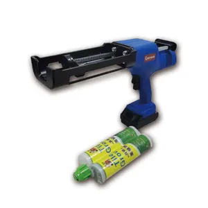 Pistola per calafataggio sigillante Cordless batteria 18V pistola per colla aggraffatura a doppio componente pistola elettrica per calafataggio a doppia resina epossidica senza fili GDY-8003