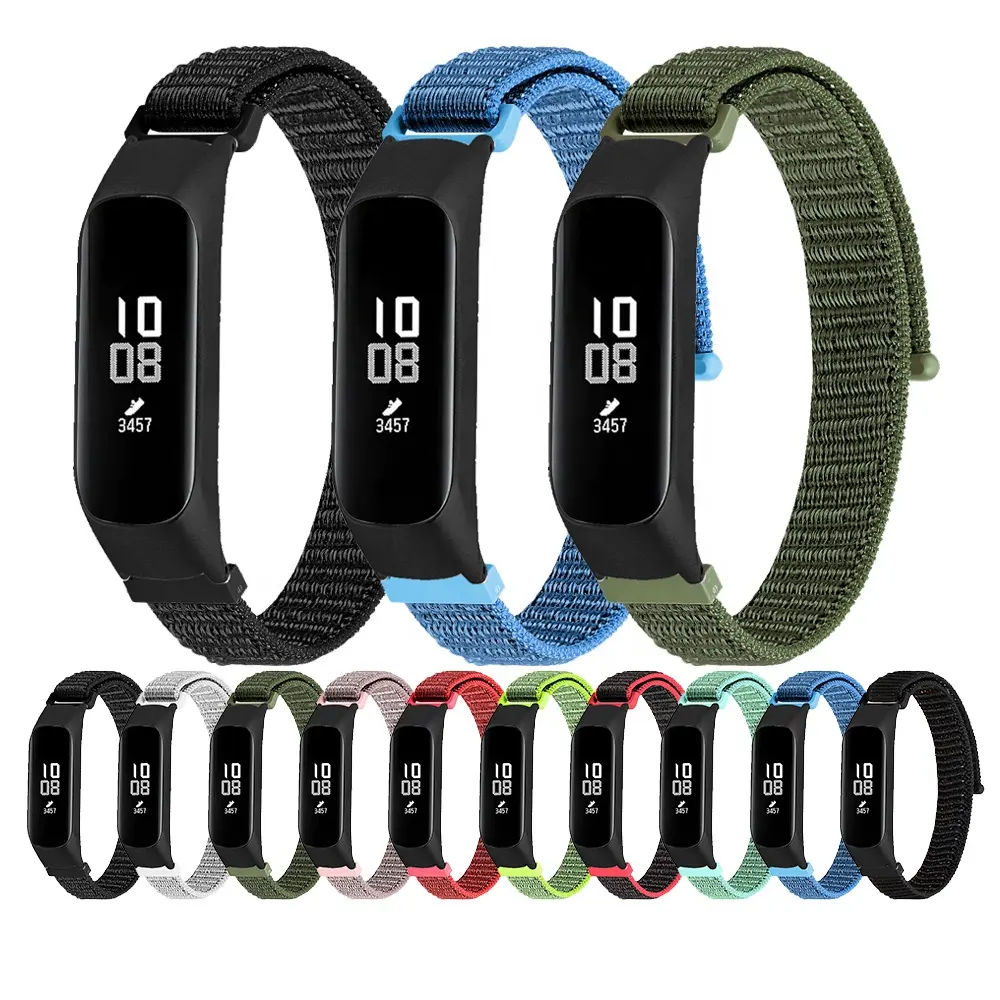 Сменный нейлоновый ремешок IVANHOE для Samsung Galaxy Fit-E Smart Band, Холщовый ремешок для наручных часов со стальной пряжкой