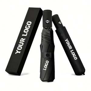 Parapluie pliant automatique personnalisé avec logo imprimé pour cadeaux d'affaires promotionnels – Mini parapluie automatique - Product Image 6