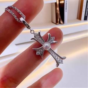 31279DIY Accesorios de Perlas, Colgante de Plata S925 para Mujer, Base Vacía para Perlas de 6-8mm, Precioso Colgante de Moda con Patrón de Animales - Product Image 3