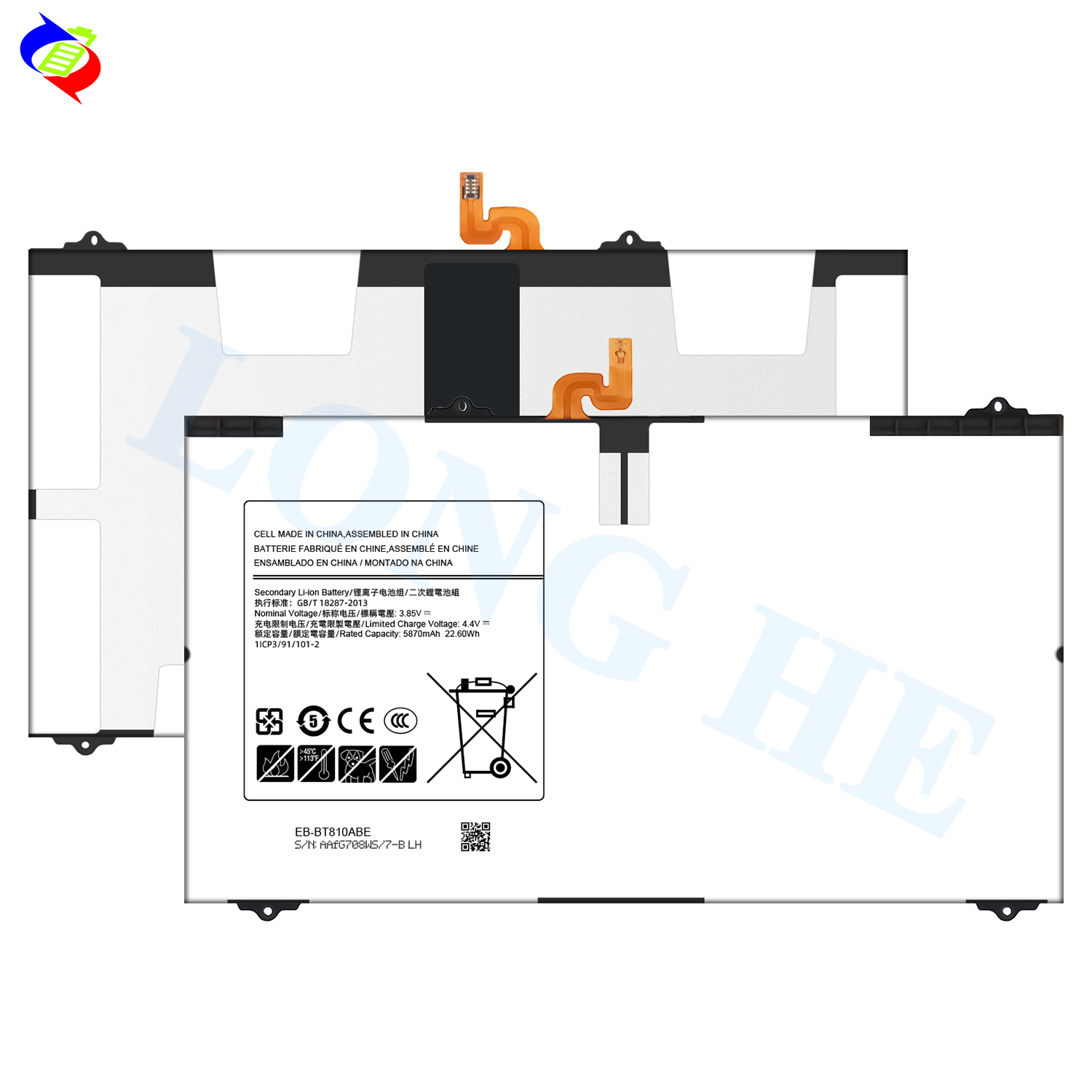 Galaxy Tab S 2 9.7インチ Android 13 化/バッテリー Amazon.com: NP99sp Battery Kit for Samsung Galaxy Tab S2 9.7