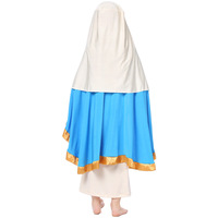 RTS Costume Ethnique Robe Traditionnelle Châle Costume Ancien Madonna Halloween Costume Enfant Jeu de Rôle la Vierge Marie