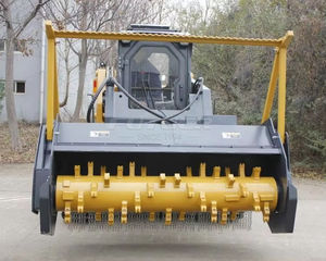 Tracteur <span class=keywords><strong>agricole</strong></span> 70HP 80HP 90HP avec broyeur forestier 3 points pour déchiqueteuses <span class=keywords><strong>de</strong></span> broussailles et tracteurs équipés d'un broyeur forestier PTO - Product Image 4