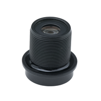 Objectif d'appareil photo grand angle 1,8 mm F2.0 180 degrés M12 pour caméra de sécurité, sonnette de porte intelligente