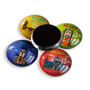 Imanes de Vidrio Personalizados para Refrigerador, Diseño 2D, Crea tu Propia Imagen, Imanes de Vidrio con Cúpula - Product Image 6