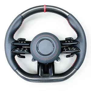 Volant en fibre de carbone à succès pour Mercedes-Benz AMG <span class=keywords><strong>Classe</strong></span> <span class=keywords><strong>G</strong></span> W205 W213 W177 W166 C43 <span class=keywords><strong>C63</strong></span> <span class=keywords><strong>Classe</strong></span> C E63 Cls Sports Volant - Product Image 2