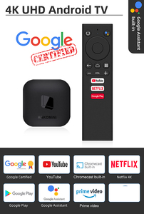 Dispositivo de tv inteligente ATV, decodificador con certificado por Google, Hako mini, Amlogic S905Y2, 4K, <span class=keywords><strong>android</strong></span>, con promoción, más nuevo - Product Image 6