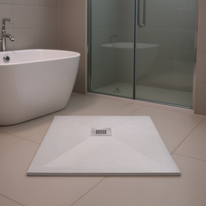 Plato de Ducha Rectangular Bliss Line 80 x 160 cm Blanco 9003 - Product Image 3