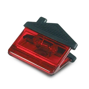 Clip per Fogli Personalizzabili con Logo, Ecologici, in Plastica Resistente, a Forma di Casa, con Impugnatura Magnetica per Frigorifero - Product Image 2