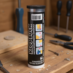 Masilla de dos componentes Klos Buck 57 G, relleno universal para madera, metal y plástico - Product Image 2