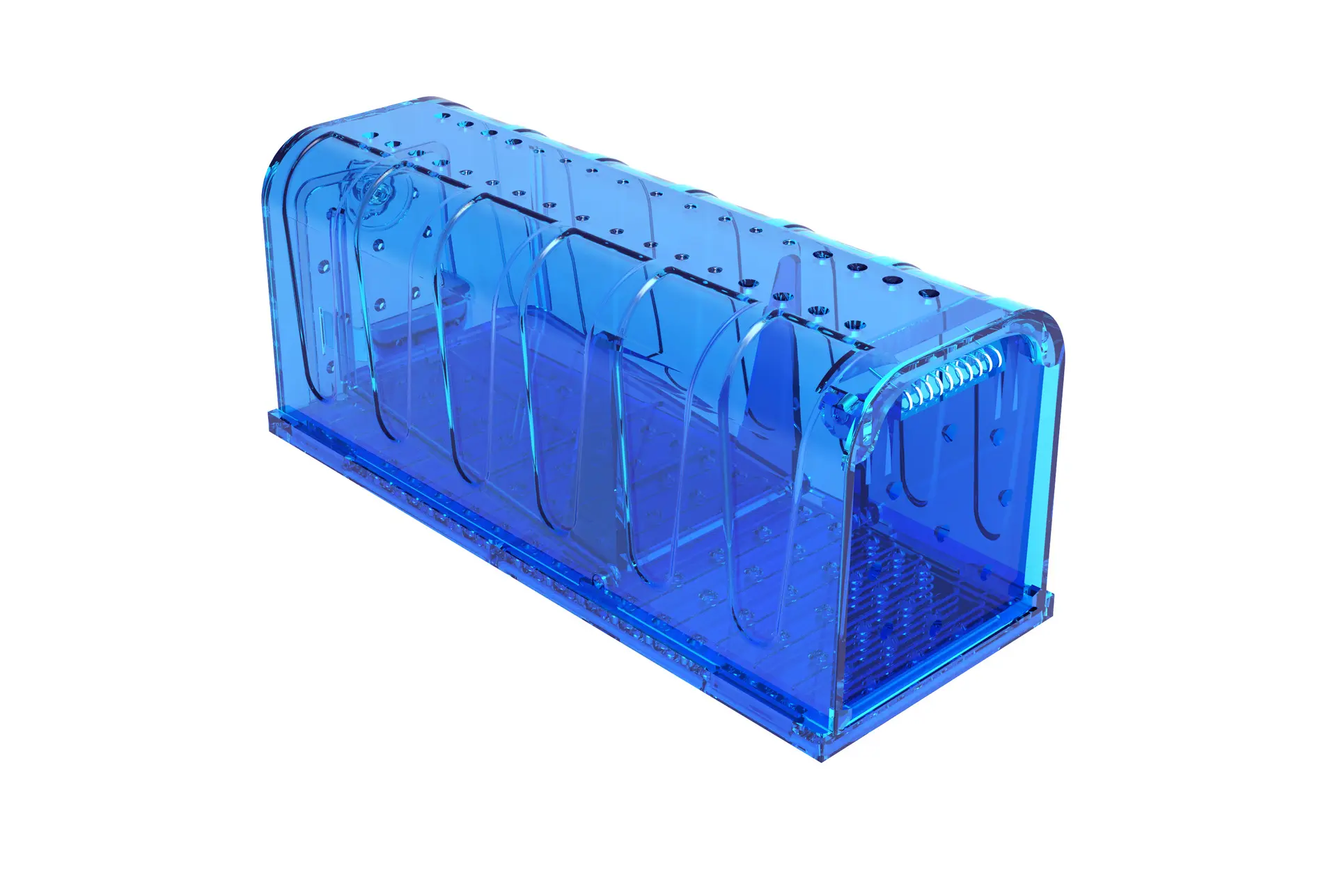 安全なヒューマンキャッチボックスプラスチック再利用可能なライブキャッチスマートトンネルトラップラット齧歯動物ホームマウストラッププラスチックヒューマンマウストラップ