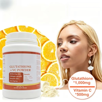 Poudre de peptides beauté, poudre de glutathion, supplément de vitamine C pour une peau lisse, poudre de collagène blanchissante