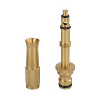 Pistolet d'arrosage réglable en laiton SUNSHINE, haute pression, débit variable, pour l'irrigation de jardin, le lavage de voiture, prix usine, en métal