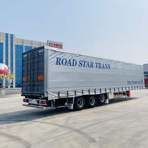 Rideau latéral double face en <span class=keywords><strong>toile</strong></span> <span class=keywords><strong>pour</strong></span> <span class=keywords><strong>remorque</strong></span>, type col <span class=keywords><strong>de</strong></span> cygne, personnalisable, <span class=keywords><strong>pour</strong></span> semi-<span class=keywords><strong>remorque</strong></span>, <span class=keywords><strong>remorque</strong></span> à plateau sec et <span class=keywords><strong>remorque</strong></span> porte-conteneurs - Product Image 5