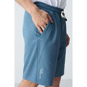 Shorts Tommylife pour homme, coupe standard, vert forêt, coton respirant, décontracté, taille S - Product Image 4