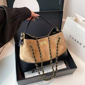 Sac à bandoulière petit format pour femme en PU imperméable, capacité de 1 à 1,9 L, fermeture éclair, bandoulière unique, doublure en polyester, usage quotidien - Product Image 3