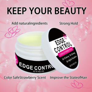 Huile de ricin noire professionnelle anti-frisottis pour le coiffage des cheveux, meilleure tenue des bords pour les cheveux de type 4c - Product Image 2