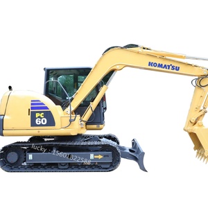 Excavadora Hidráulica Usada Komatsu PC60-8 de 6.5 Toneladas, Original de Japón, con Motor y Componentes Principales - Product Image 2