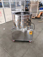 60CM Diamètre Baril Commercial Automatique Volaille Plucker Poulet Cueillette Machine HJ-60A