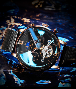 Orologio Automatico SSS Ailang di Alta Qualità 2026 Nuovo Design con Tourbillon, Orologio Meccanico da <span class=keywords><strong>Uomo</strong></span> con Ingranaggi a Vista - Product Image 4