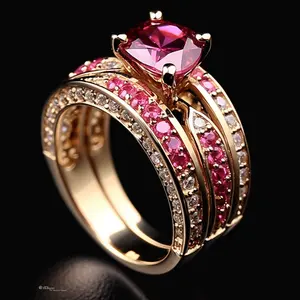 Bague de mariage en or Rings Birth Flower Cheap Size 10刻まれたダイヤモンドカップルセットレターウーマンルビーステンレススチールメンズリング