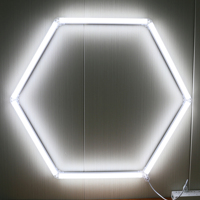Aimant hexagonal d'intense luminosité pour la lumière hexagonale menée par lumières hexagonales de plafond de garage