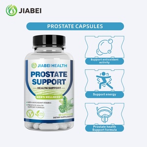 Capsule di Formula di supporto per la salute della prostata personalizzate in fabbrica per uomo adulto attività antiossidante estratti di erbe OEM/ODM - Product Image 3