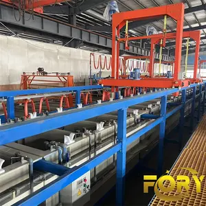 China Fory equipo de anodizado de aluminio planta de electrólisis de aluminio