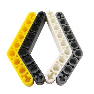 No.6629 Liftarm 1x9 Bent Thick Toy Brick Set Fabricants de blocs de construction en plastique - Product Image 5