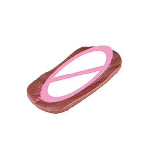 FAAK Sissy Use Simulated Vagina Patch Soft Silicone Toys Pussy Shaped Patch Artificial Vaginal Adult Sexy Products - Product Image 5