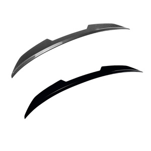 Bmw 4 Series F36 Rear Wing Spoiler Piano <b>Black</b> Carbon Fiber Texture Abs Material 2014-2020 <b>Trunk</b> Aerodynamic Design - Product Image 2