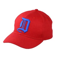 Gorra de béisbol ajustable de tela de sarga para papá con estilo de patrón de letras de tamaño fijo