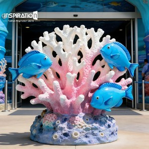 Sculpture de dessin animé en fibre de verre grandeur nature pour <span class=keywords><strong>parc</strong></span> d'aventure, parcours de cordes et centre d'activités de plein air - Product Image 1