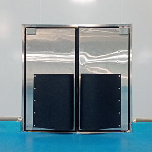 <span class=keywords><strong>Puerta</strong></span> Batiente de Impacto de Doble Hoja de Acero Inoxidable para Cocina de Restaurante Moderna - Product Image 5