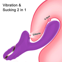 20 Modi Klitoris-Saugvibrator für Frauen Klitoris-Stimulator Vakuum-Sauger Dildo Sexspielzeug für Erwachsene 18+