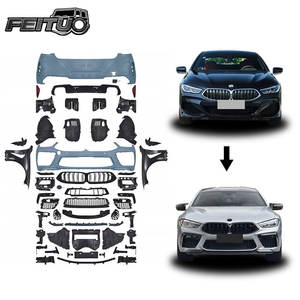 Piezas de Automóvil de Alta Calidad para la Serie 8 G14 G15 G16, Kit de Carrocería Ancha M8 Mejorado 1:1, <span class=keywords><strong>Material</strong></span> PP, Parachoques Delanteros y Traseros, Rejilla de Guardabarros - Product Image 2