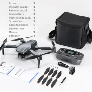 L600 Pro Max Professionele 4K Hd Lange Afstand Luchtfotografie Borstelloze Motor Opvouwbare Mini Rc Drone Met Gps Quadcopter