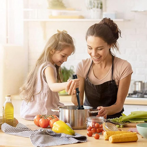 Tritacarne Manuale Premium, Utensile per Tritare Carne, Trituratore per Carne Macinata e <span class=keywords><strong>Tacchino</strong></span>, Resistente al Calore, Manico Manuale per <span class=keywords><strong>Hamburger</strong></span> - Product Image 5