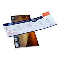 Imprimante de billets couleur complète, papier thermique, impression de cartes d'embarquement pour aéroport