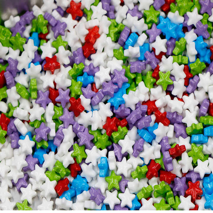 Edible Star Sprinkle - Perfect for Bakery Decoration