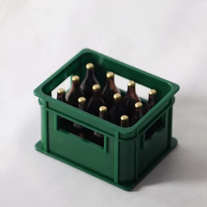 Mini Caja de Resina Plástica para Botellas de Cerveza, Accesorios para Casa de Muñecas, Juguete Educativo DIY - Product Image 6