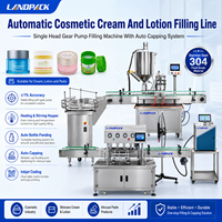 Machines de conditionnement, de remplissage et de scellage automatiques pour produits cosmétiques, gommages corporels, beurres et crèmes en pots
