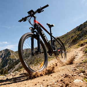 Vélo de montagne sport longue portée à moteur arrière 500W, batterie lithium, cadre en fibre de carbone pour la plage et la neige – Vente chaude - Product Image 1