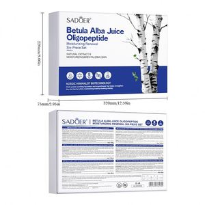 Set Facial Hidratante de Oligopéptidos de Jugo de Abedul SADOER de Marca Privada, Cosméticos Coreanos, Set Coreano para el Cuidado de la Piel Calmante e Hidratante - Product Image 6