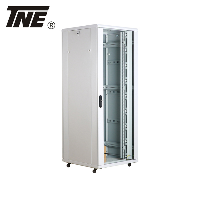 Compartment Server Networking Cabinet Rack with Unique Locks and Fans 12U-47U Capacity SPCC Steel in Stock