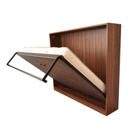 Lit Murphy multifonctionnel sur mesure de conception nouvelle, gain de place, pliable verticalement et horizontalement, avec mécanisme de canapé